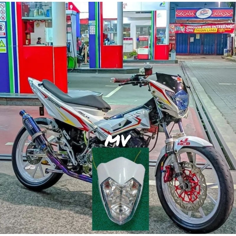 Lampu depan Satria Fu CBU Thailand Headlamp Kedok Satria Fu CBU Thailand