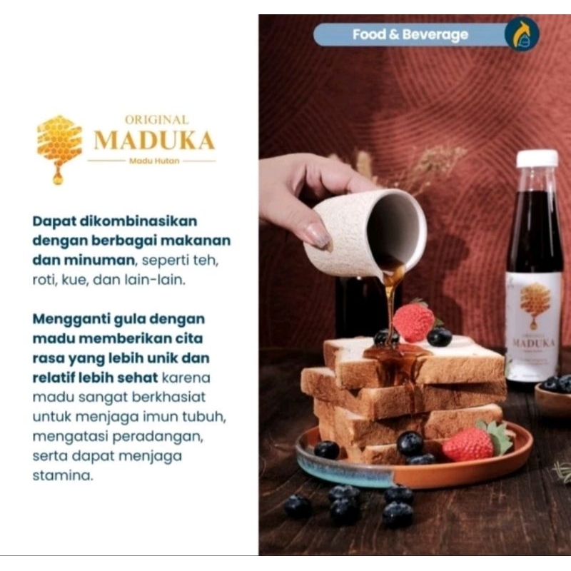 

MADU Hutan Alami Murni MADUKA 280ml