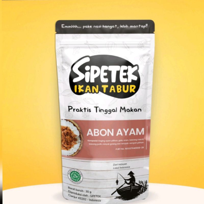 

Abon Sapi dan Abon Ayam SIPETEK 30GR