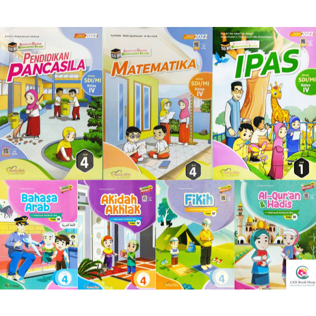 Buku Paket Kelas 4 SD Pustaka Mulia Kumer/Kurikulum Merdeka