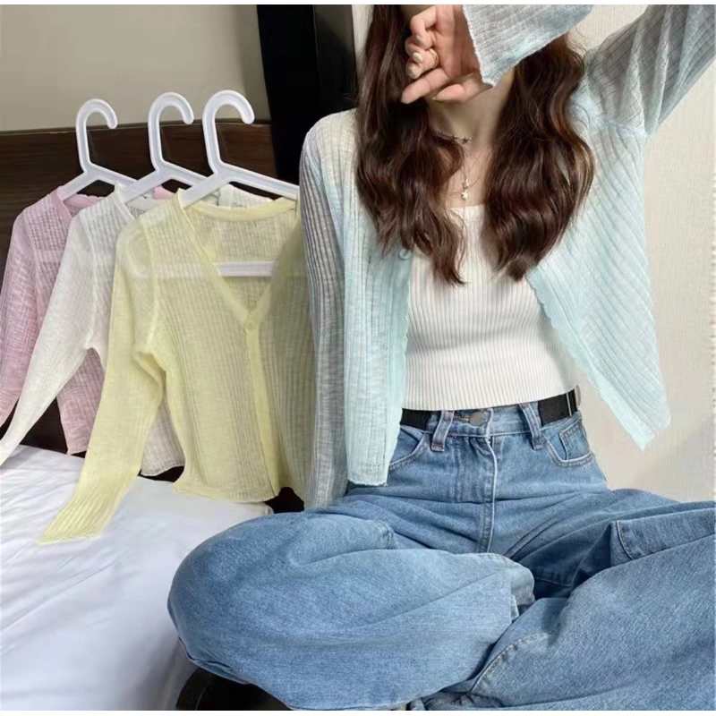 Preloved cardigan crop