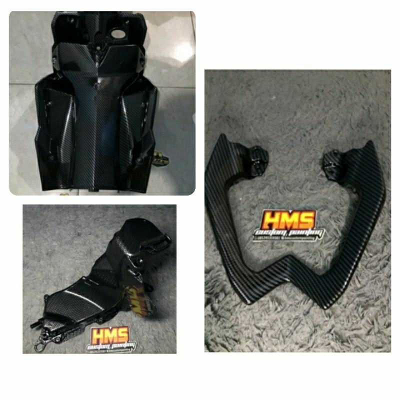 paketan behel,leksil kontak dan box filter Yamaha Mio M3/Mio Z ful carbon