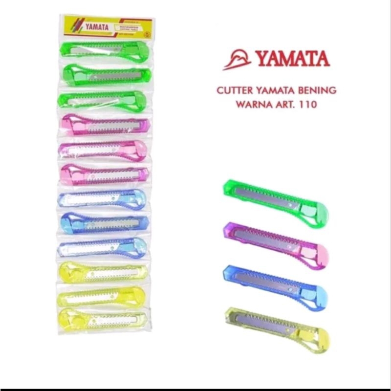 

(12pcs) cutter bening murah/cutter doff murah/cutter besar