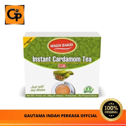 

Minuman Serbuk Teh Tarik Kapulaga instan 3in1 Wagh Bakrie 260g