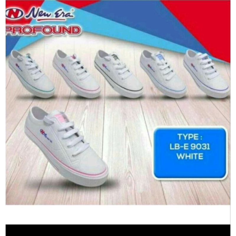 sepatu putih new era original