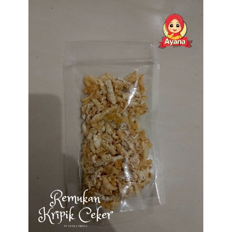 

COBAIN!!! Remukan Kripik Ceker by Ayana Snack 30gr