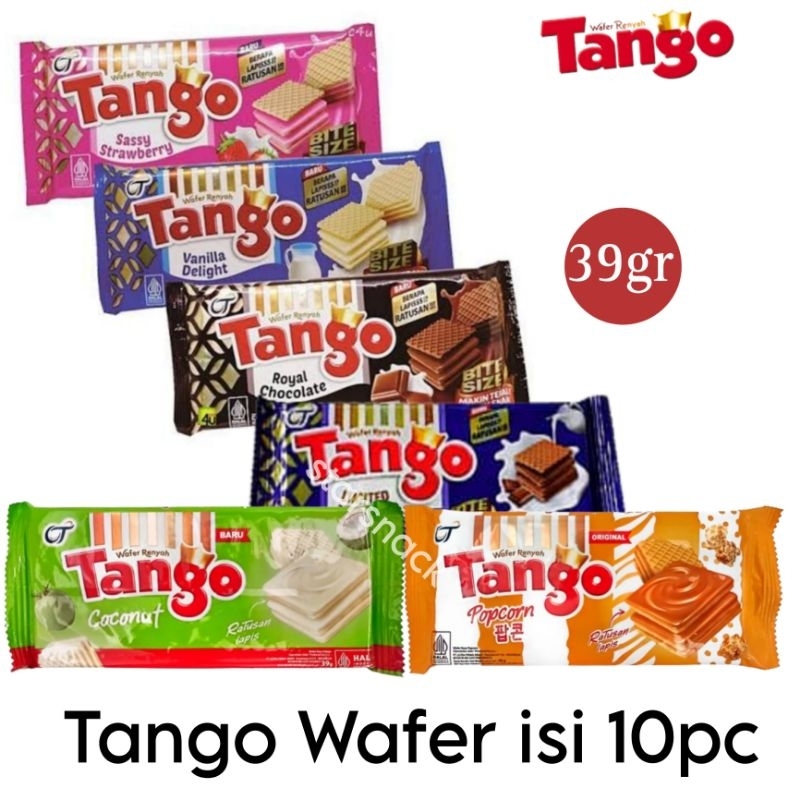 

Tango Wafer 35Gram coco black pink isi 10pc