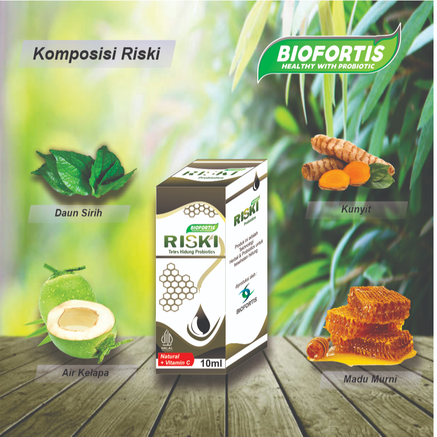Obat Herbal Hidung Sinusitis Tetes probiotik Riski special edition