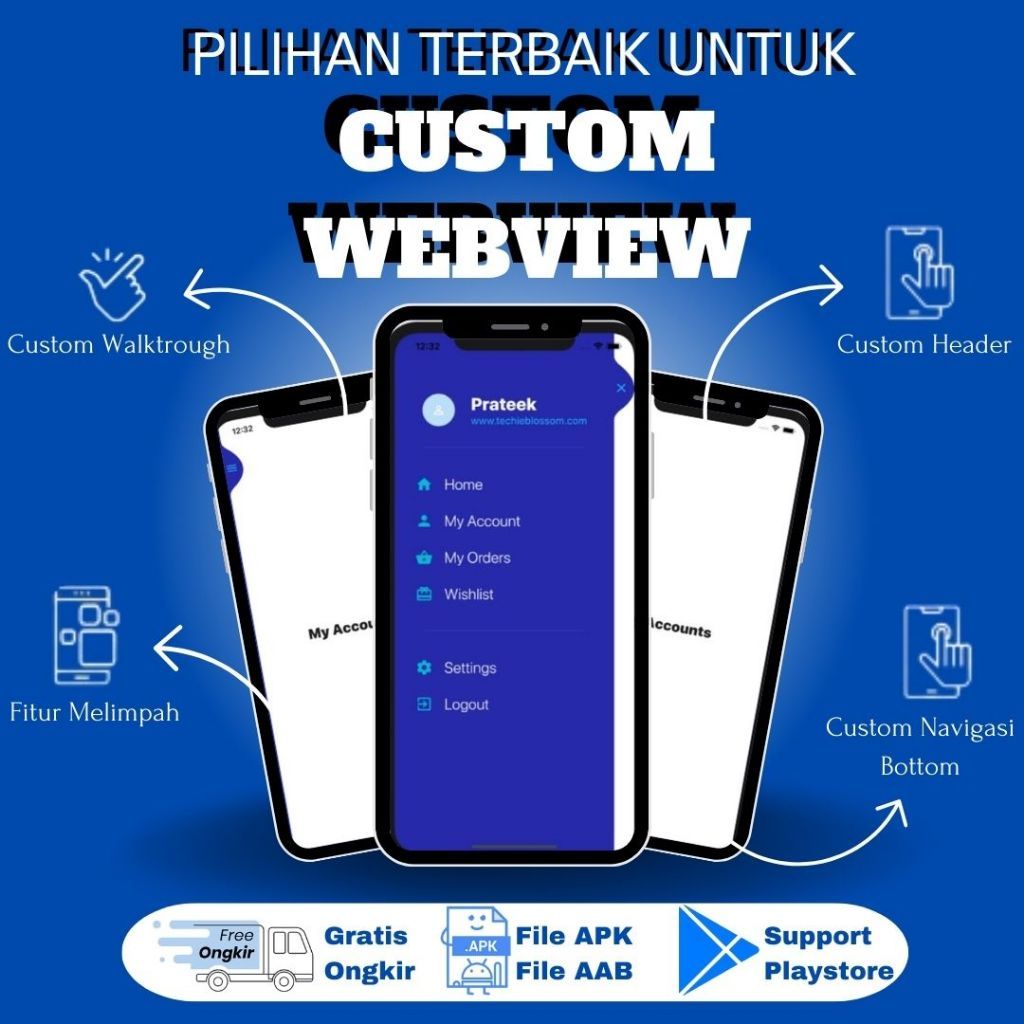 Convert Website Ke Apk Bisa Di Upload Play Store | WEBVIEW