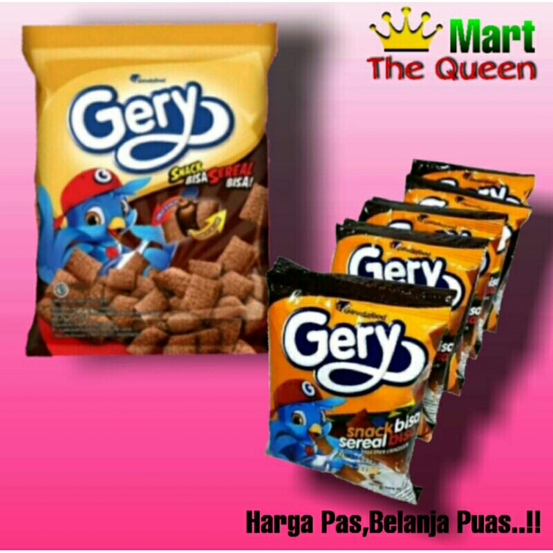 

Gery Snack sereal 1 pack isi 5 x 30gr