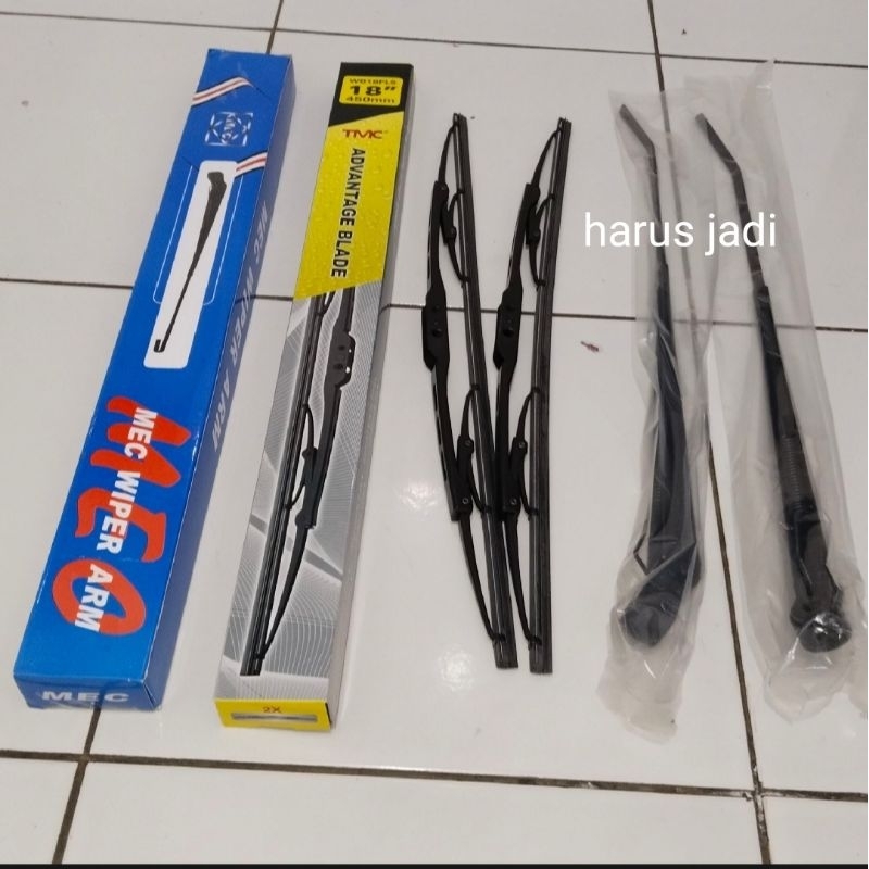 wiper + gagang wiper hiace tua