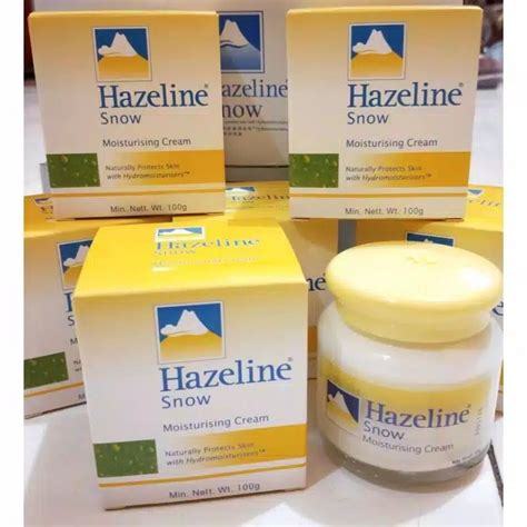 Hazeline Snow Malaysia Moisturising Cream Original 100g - KUNING