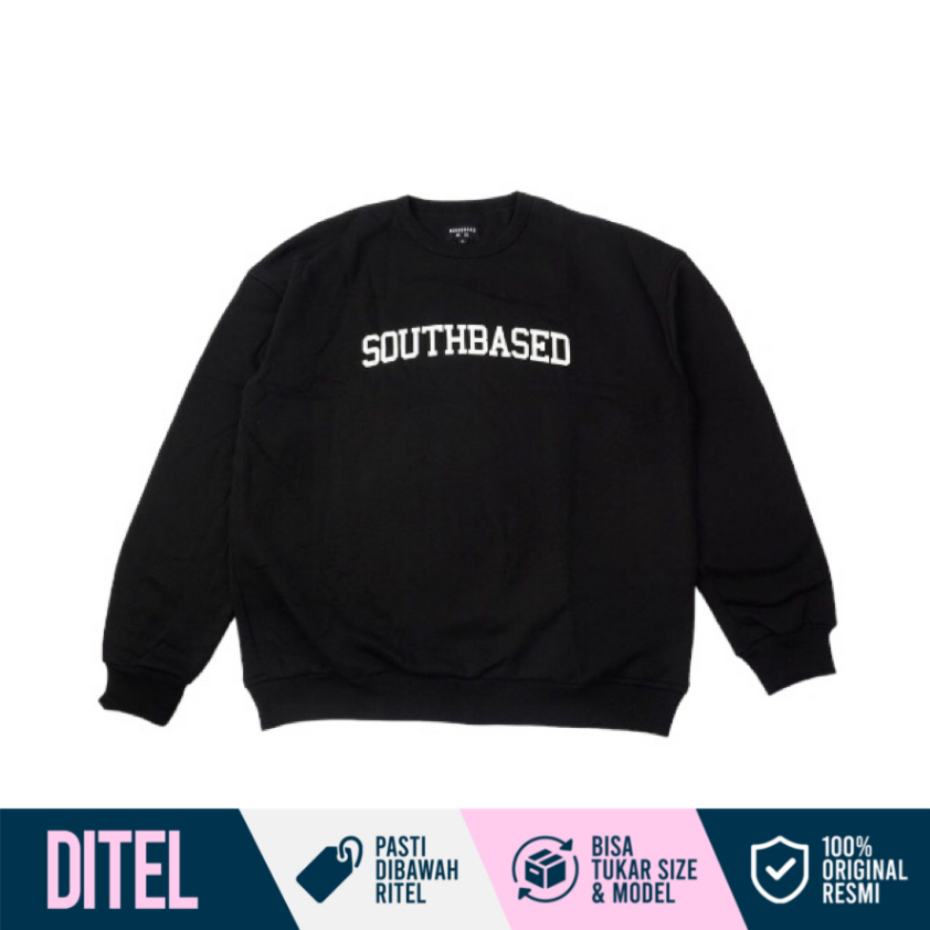 NOIN BRAND CREWNECK BLACK