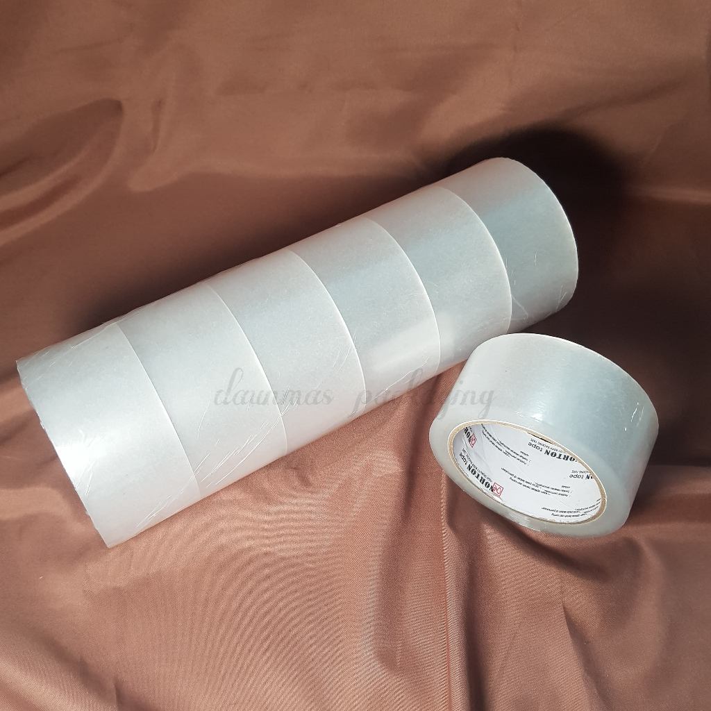 

Lakban Bening Solatip Besar Bening NORTON 48mmX65m Satuan [1pcs]