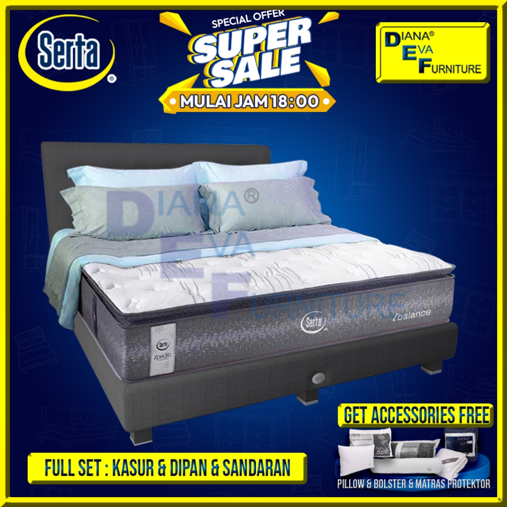 Serta iBalance Kasur Springbed (Special Promo)