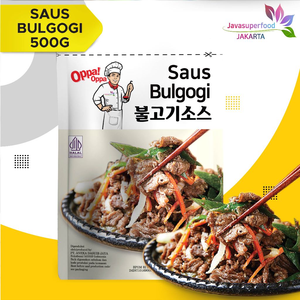 

Saus bulgogi korea 500gr / Sauce bulgogi saus daging BBQ STEAK