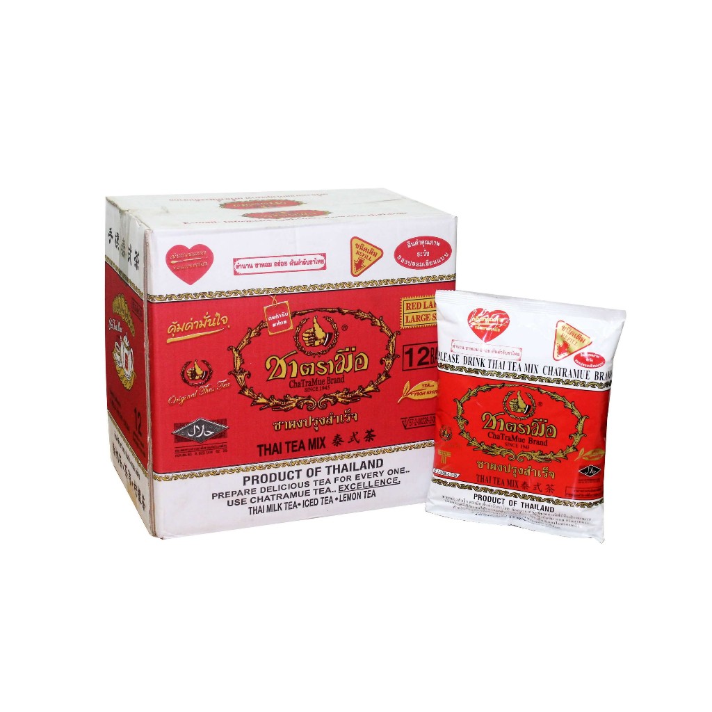 

Chatramue Thai Tea 400gr (isi 12) HALAL & BPOM EXP 2026 - DUS
