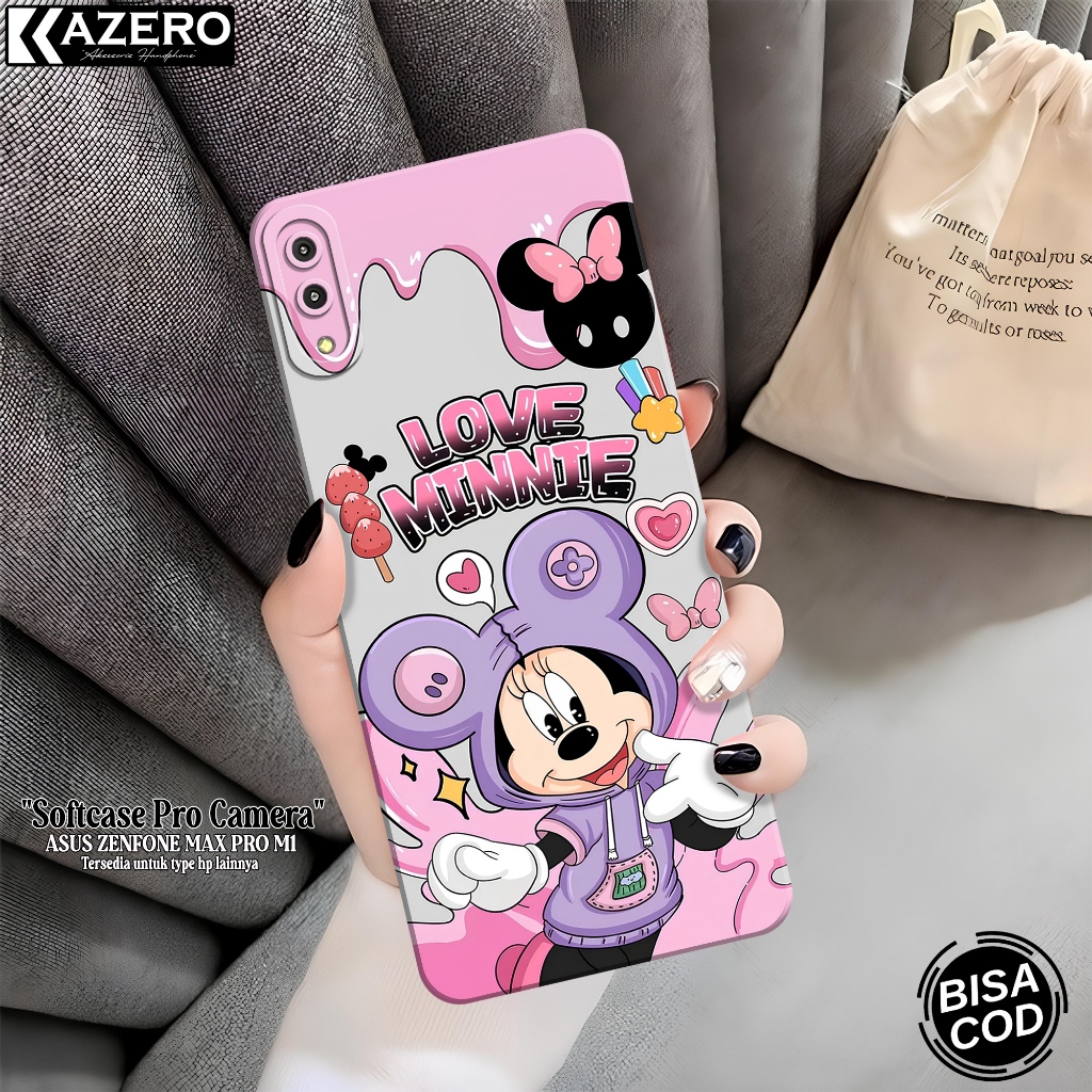 Case Hp ASUS ZENFONE MAX PRO M1 Fashion Case Kartun Silikon Pro Camera Softcase ASUS ZENFONE MAX PRO