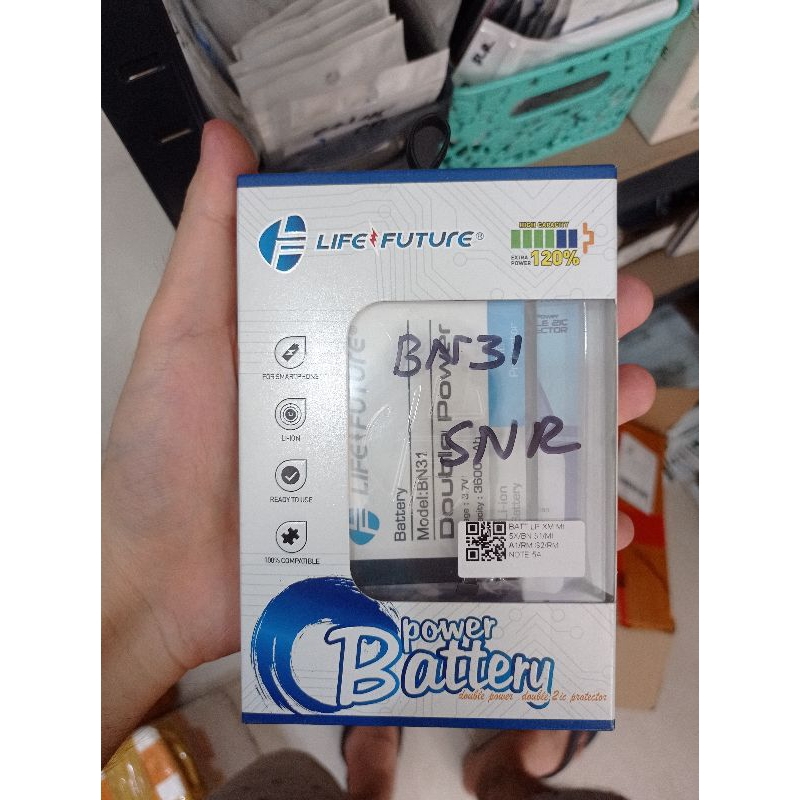 BATRE BATERAI HP BN31 XIAOMI REDMI NOTE 5A / XIAOMI MI 5X / XIAOMI MI A1 ORI LIFE FUTURE LF