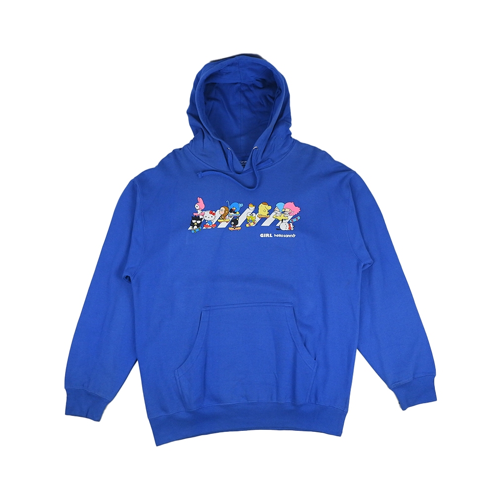 Girl Skateboard x Sanrio Decks Pullover Hoodie Blue
