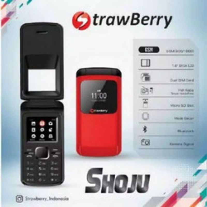 strawberry shoju st 808 normal komplit ada dus new