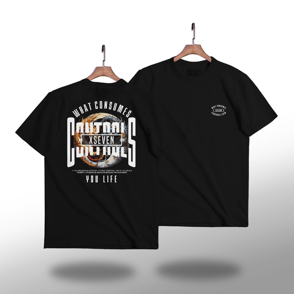 KAOS DISTRO COWOK CEWEK WHAT CONSUMES//KAOS DISTRO //BAJU COWOK CEWEK  DEWASA NOLAND