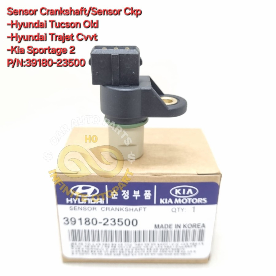 SENSOR CRANKSHAFT KRUK AS CKP TUCSON OLD KIA TRAJET CVVT SPORTAGE 2
