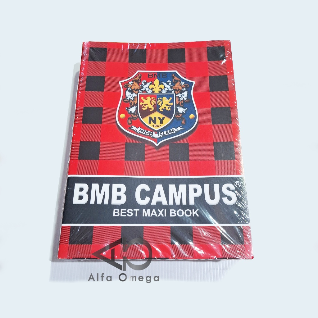 

Buku Tulis BMB Campus 50 lembar 1 pack isi 10 buku