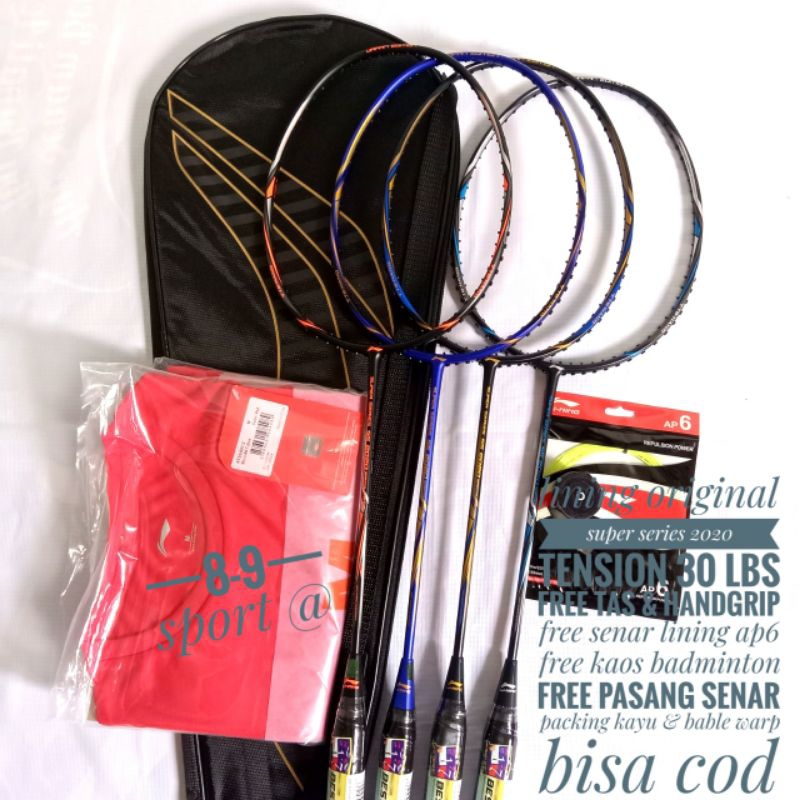 raket badminton original lining super series 2020