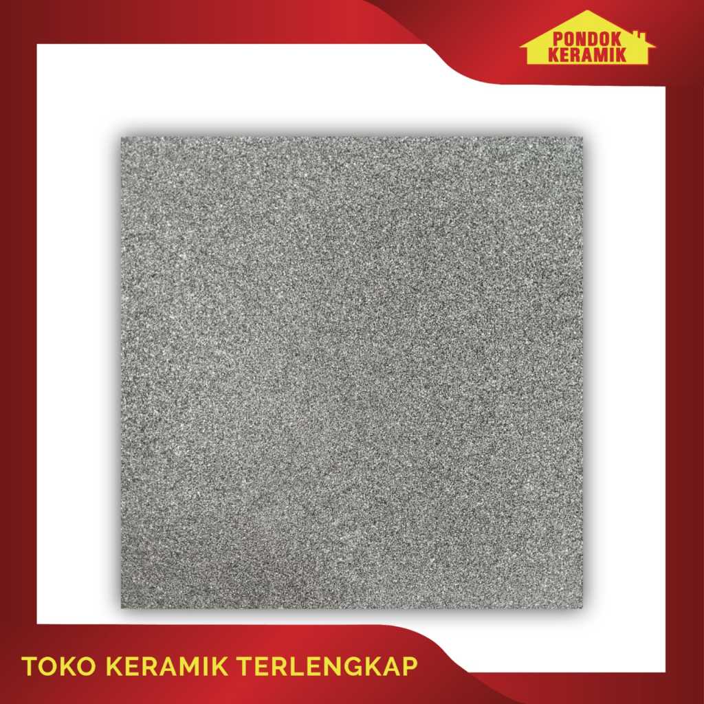 Keramik Lantai Aversa Motif Batu Matte 50x50 Olympique Abu