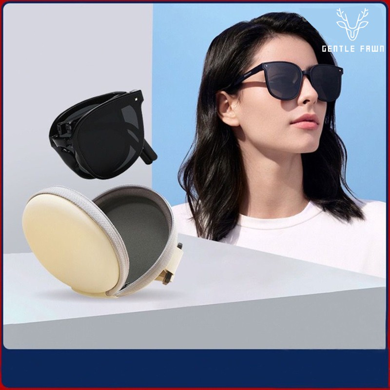 GENTLE FAWN Sunglasses Kacamata Hitam Anti UV Protection Terbaru Korean Style Luxury Lipat foldable 