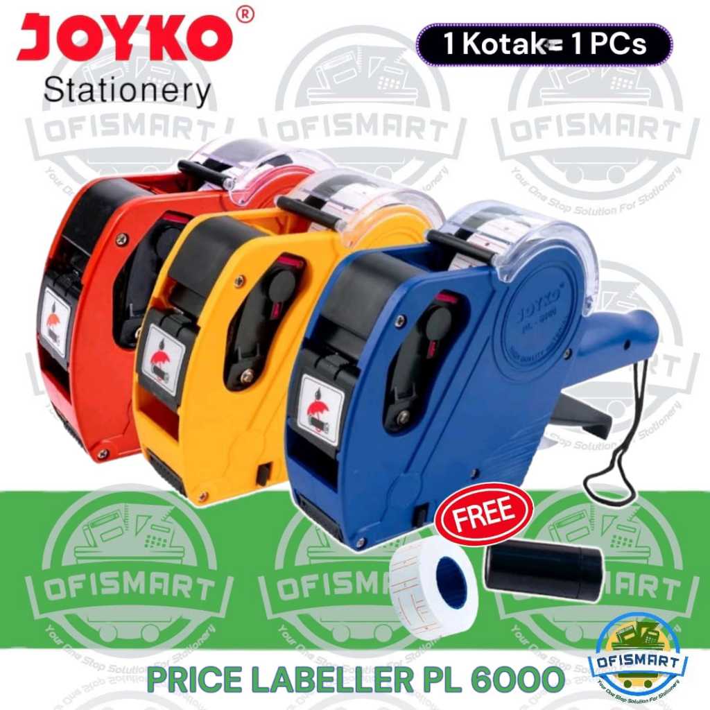 

Joyko Alat Tembak Label Harga Price Labeller PL 6000 | @1 Pcs