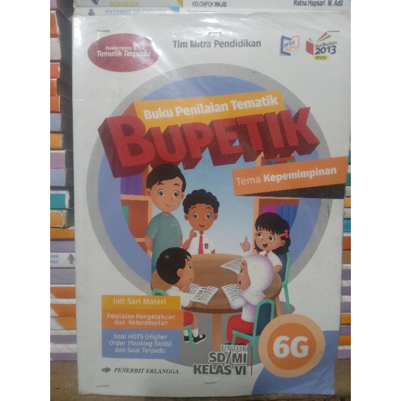 bupetik 6g kelas 6 sd erlangga kurikulum 2013 revisi