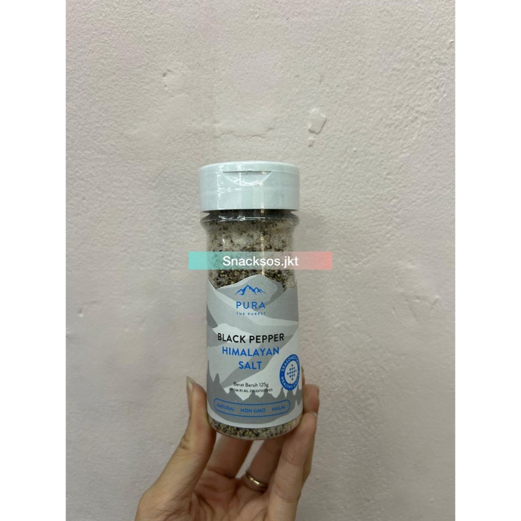 

PURA PURE HIMALAYAN SALT BLACK PEPPER / HIMALAYAN SALT GARLIC