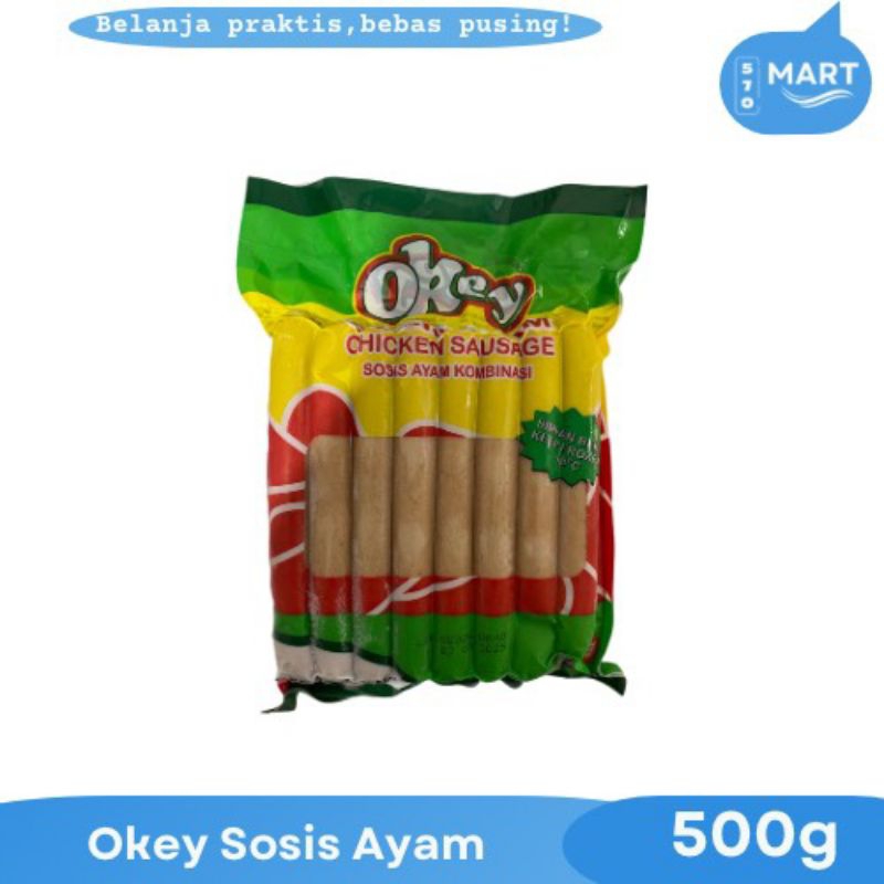 

Okey sosis ayam chicken sausage 500gr