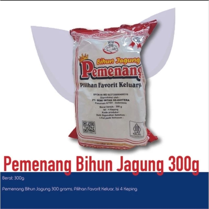 

Bihun Jagung Pemenang Isi 4 keping 300gr Free 1 sendok