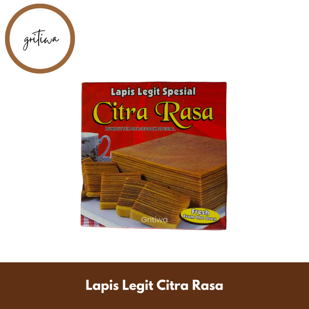 

GRITIWA - LAPIS LEGIT CITRA RASA - 500 GRAM