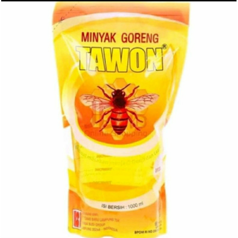 

Minyak goreng Tawon 1 Liter