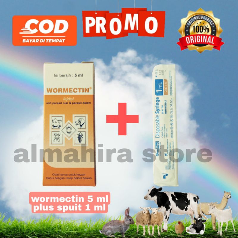 wormectin 5 ml plus spuit