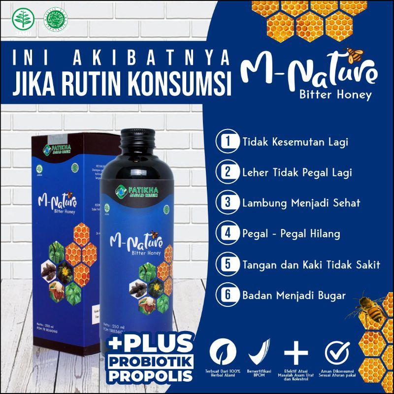 M.NATURE 100ML M.NATURE MADU PAHIT M.NATURE