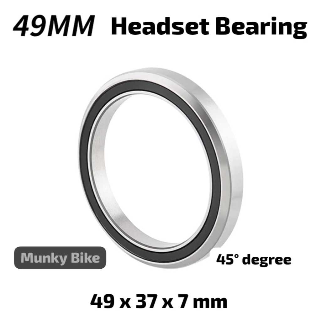 Bearing Headset Taper 49 49x37x7 mm untuk Sepeda 49mm