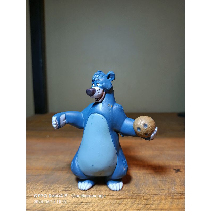 action figure jungle book baloo balu beruang jungle book