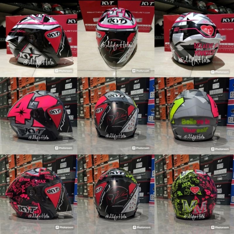 COD Helm KYT Nfj Espargaro 2018 2019 2020 Ori
