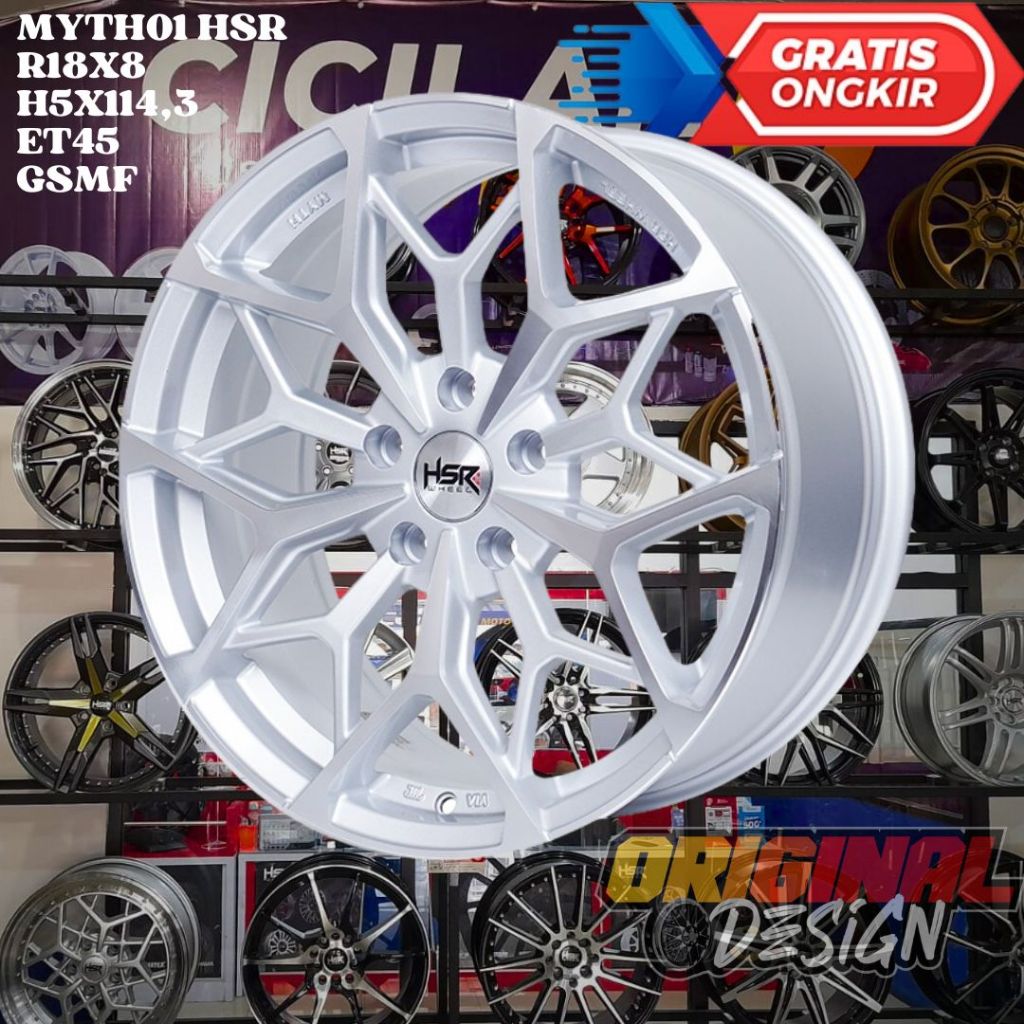 Velg Mobil OUTLANDER , CAPTIVA , CRV , ACCORD , HSR MYTH01 RING 18 R18