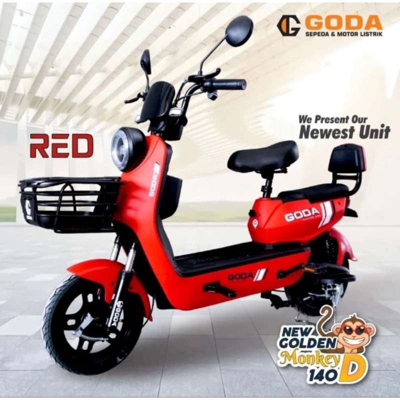 Sepeda listrik GODA 140-DS GOLDEN MONKEY || New Product