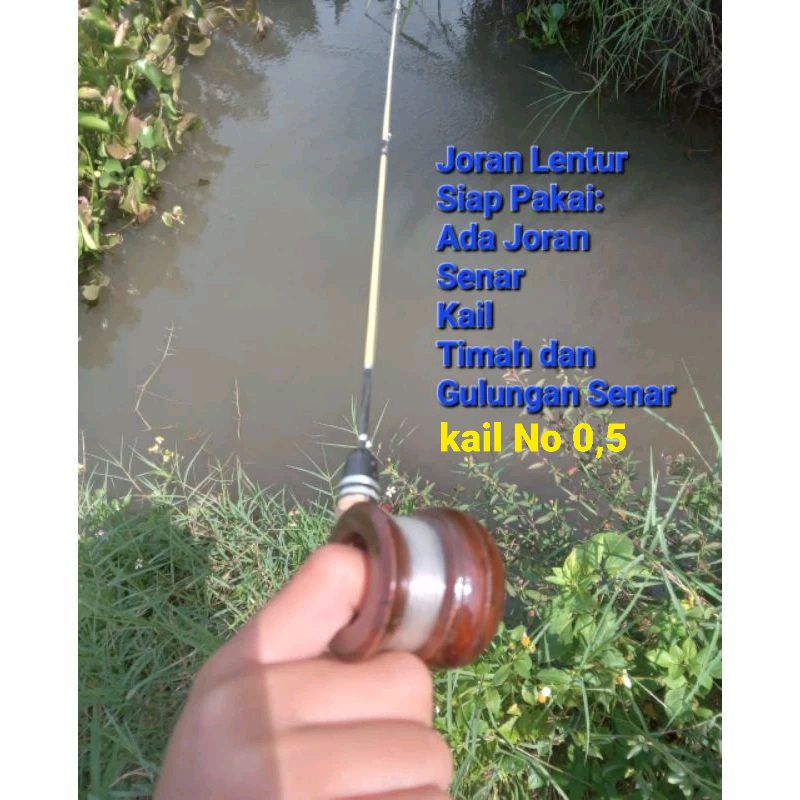 1set Joran pancing Uceng wader udang joran super lentur siap pakai super lentur untuk memancing udan