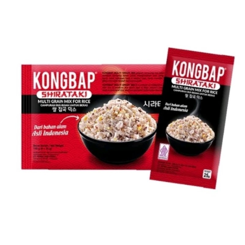 

Kongbap shirataki 6x25gr