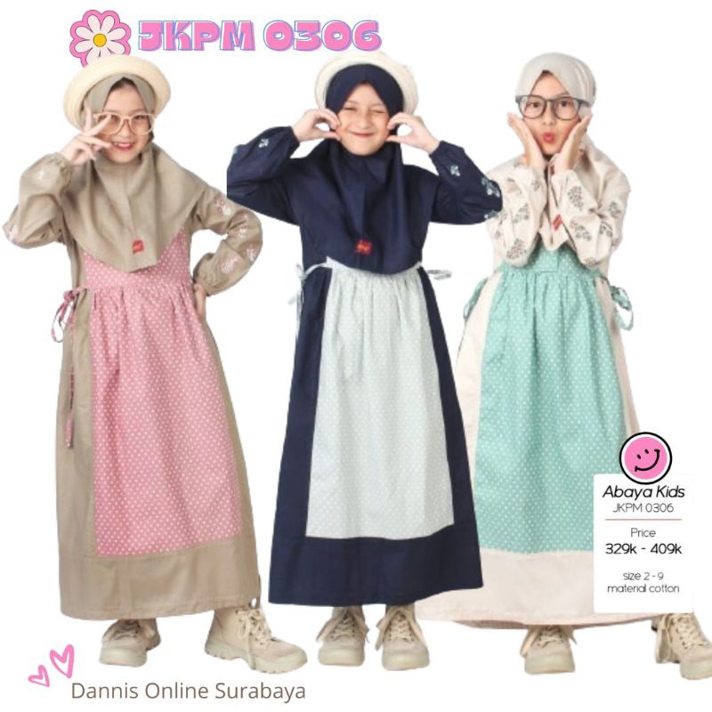 ❤️ Dannis Online Surabaya ❤️ Jkpm 0306 Dress Katun Bordir Pakaian Perempuan Fashion Muslimah Baju Mu