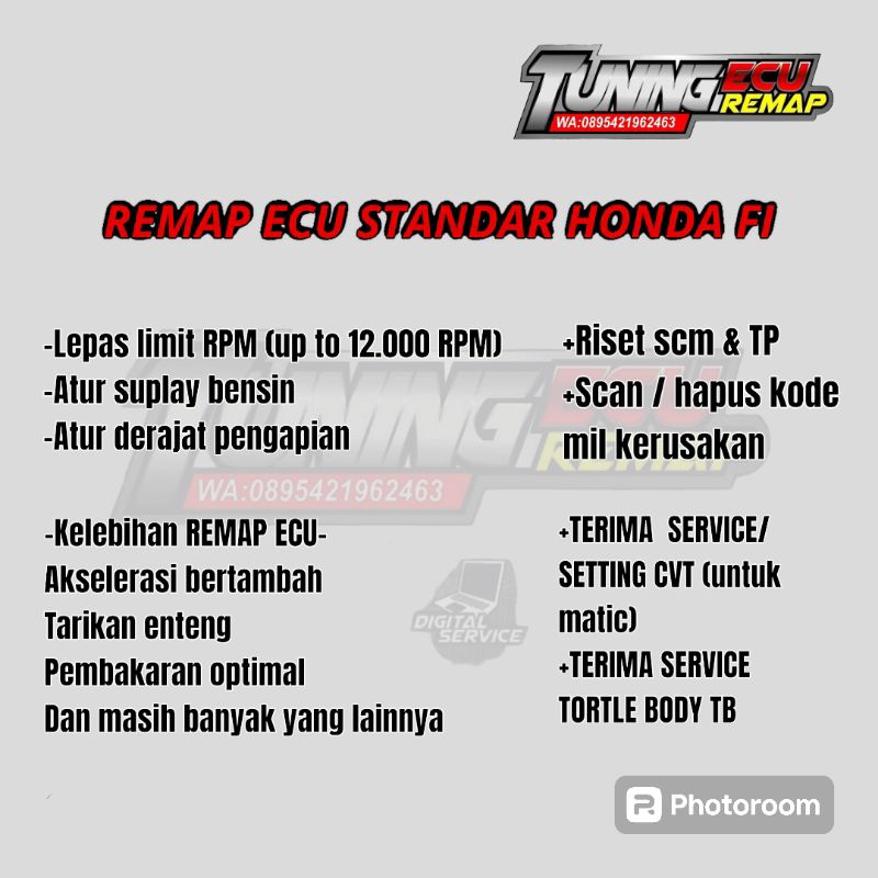 Harga Remap ECU Standar Terbaru Jul 2026 | BigGo Indonesia