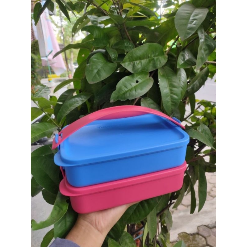 TUPPERWARE // Click To Go Rectangular // Rantang